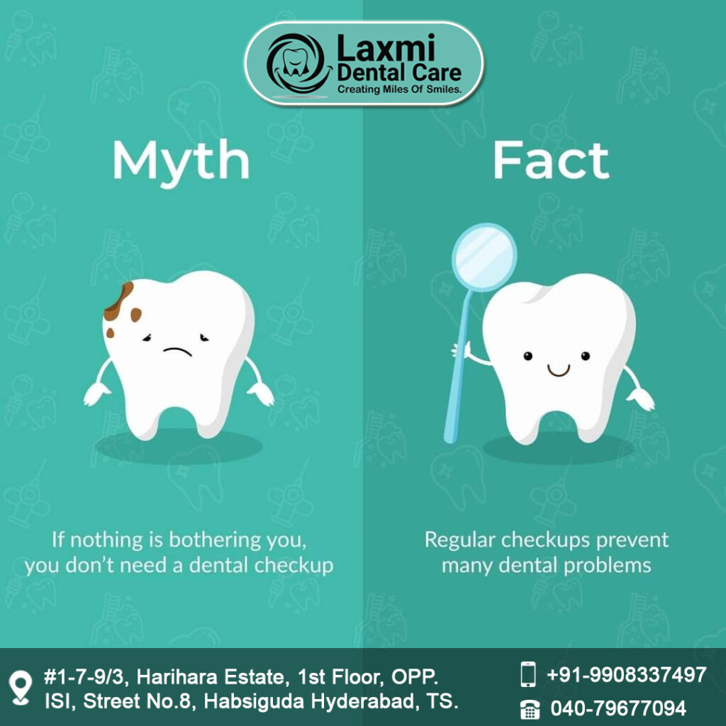 Myths And Misconceptions Related To Dental Health Laxmi Dental Care