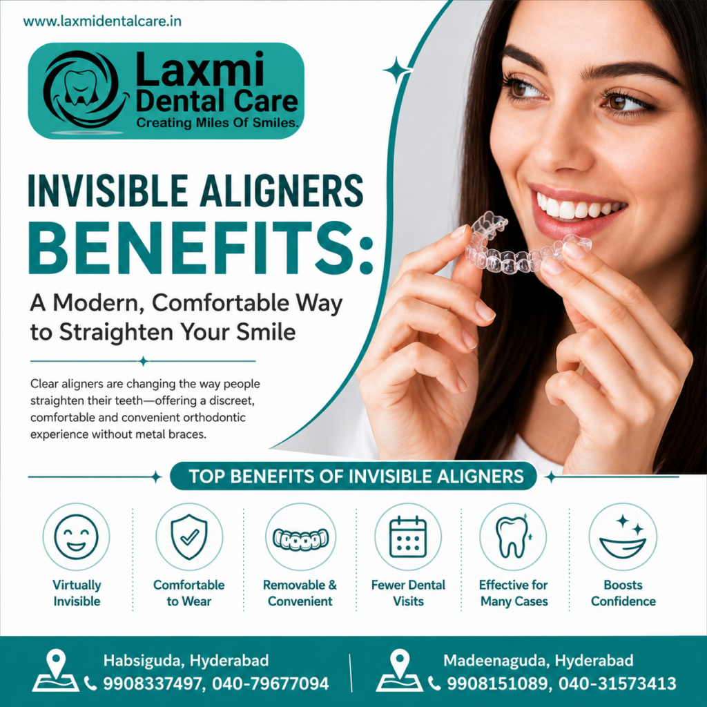 Top Benefits of Invisible Aligners for a Perfect Smile